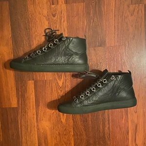 Balenciaga Men’s Leather Sneakers
